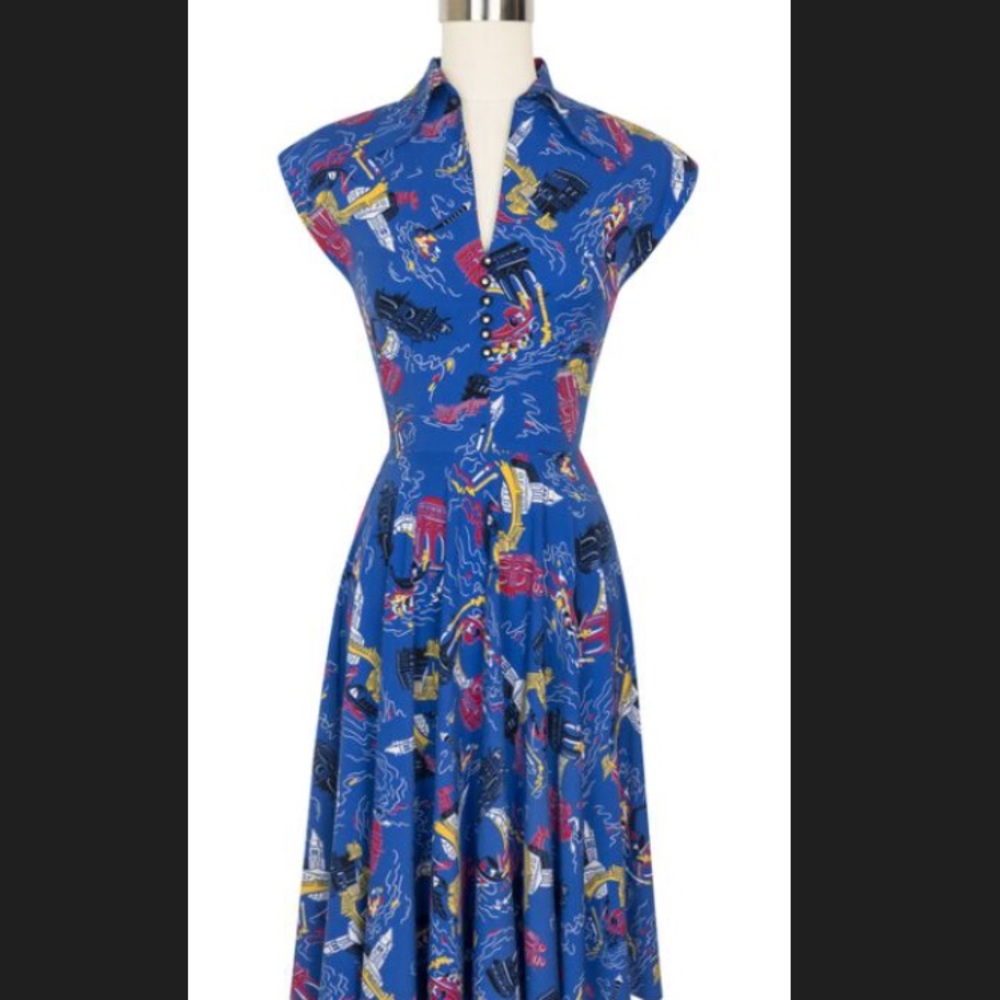 Trashy Diva Venice Nights Day Dress in size 24